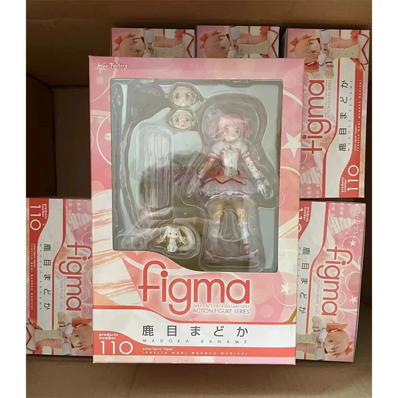 100% Original Figma 110 Madoka Kaname 118 Mami Tomoe 115 Homura Akemi In Stock Anime Action Collection Figures Model Toys