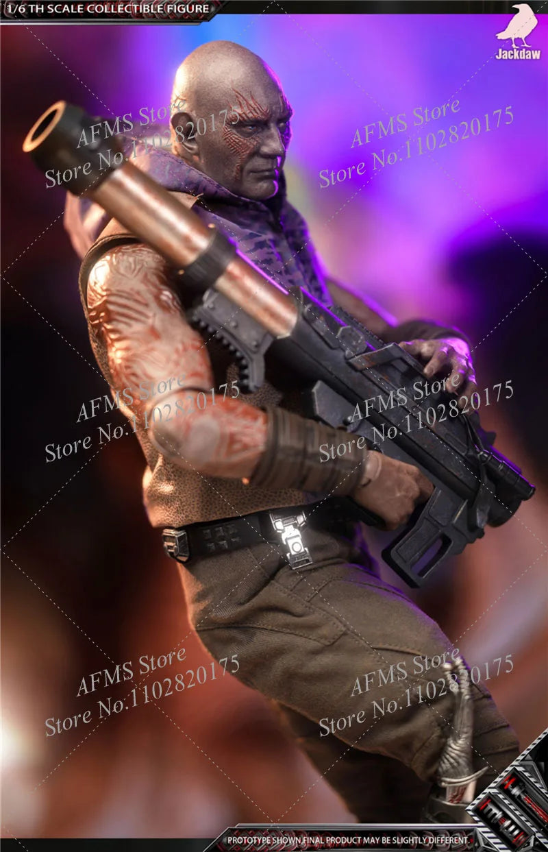 Jackdaw JD013 1/6 Scale Collectible Figure Guardians Of The Galaxy Destroyer Killer Douglas 12Inch Male Soldier Action Figure