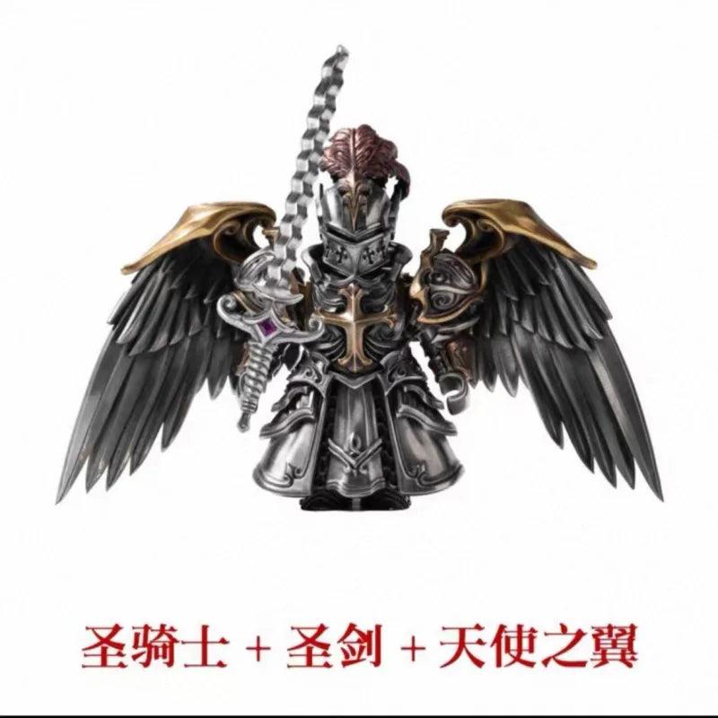 Europäische Kreuzzüge Orden der Ritter Moc Tempelritter Zarte Metall Magnetische Ziegel Spielzeug Kupfer Material Figur Spielzeug Geschenke