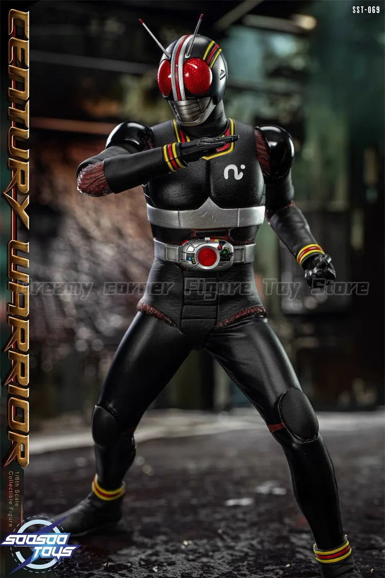 【In Stock】Original SOOSOOTOYS SST-069 Kamen Rider Black Locust Warrior 1/6 Action Figure Toy Model Gift