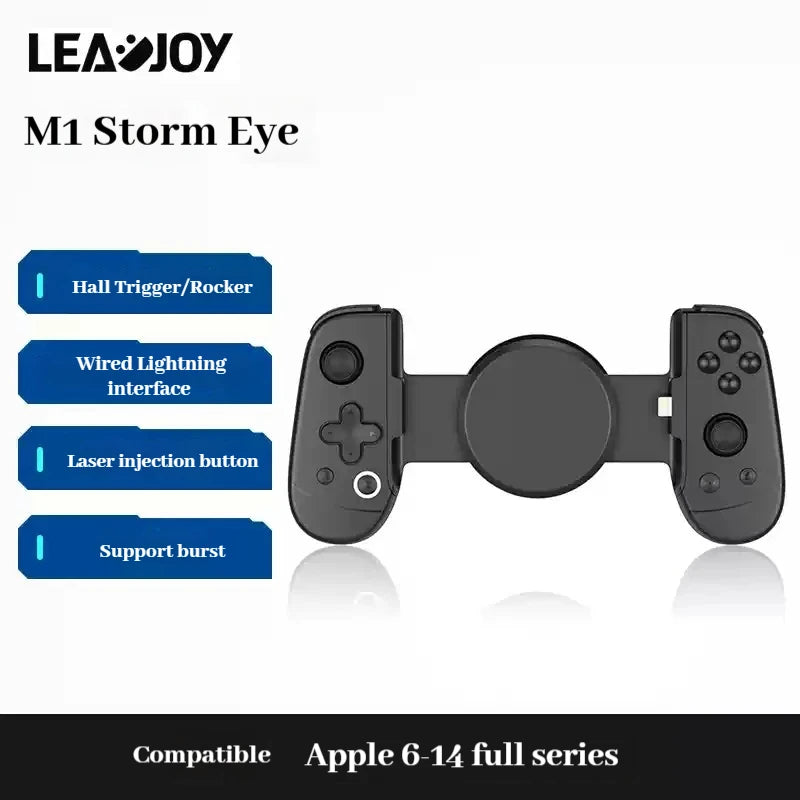 2025 LEADJOY M1C+Stretching Gamepad  Android ios Streaming Mobile Game Peripheral DNF Heat Dissipation Genshin Impact gamepad