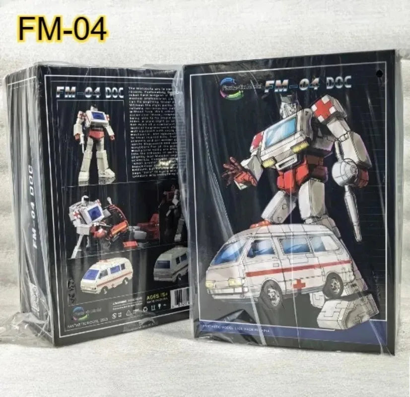 In Stock FANSTOYS FT FM-04 FM04 Ambulance Ratchet MP Scale Transformation Toy Collection Gift