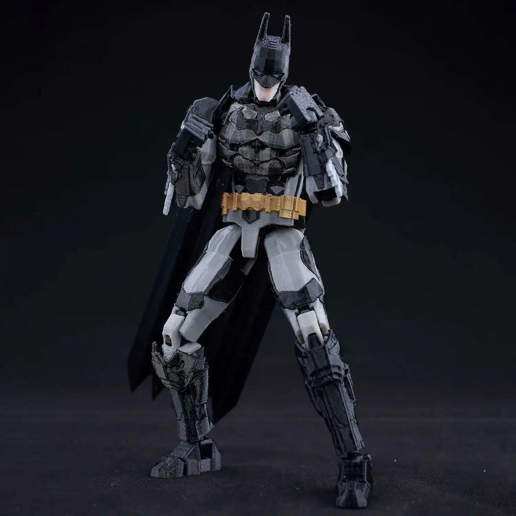 9L3D Printed Batman Anime Characters Lucky Dummy 13 Action Figures Arkham Knight Multi-Jointed Movable Shapeshift Mannequin Toys