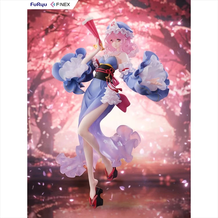 Original F:NEX Project Saigyouji Yuyuko 1/6 Scale Figure Toys Model Ornaments Gifts