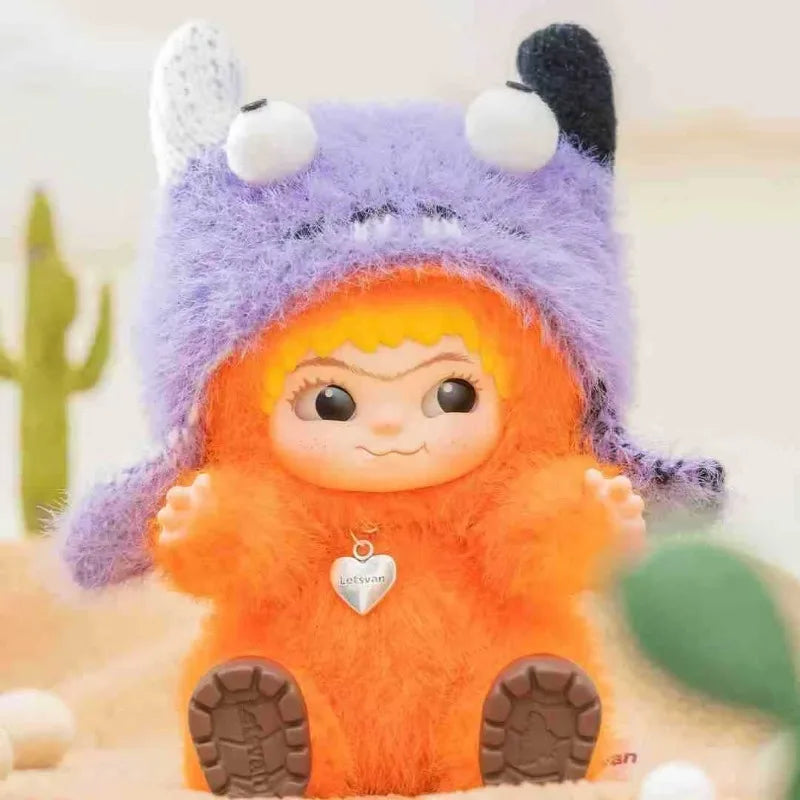Wakuku Blind Box Mao Mao Chaoqu Party Series Generation Hand-made Wow Cool Fox Rabbit-free plush Wow Kuku blind box toys