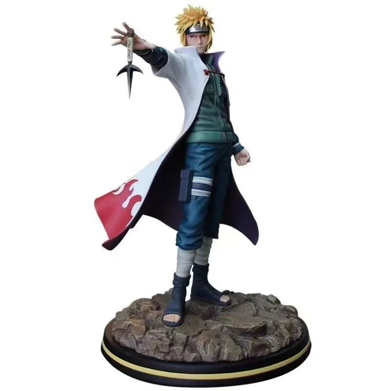 30 cm große Anime Naruto Namikaze Minato GK PVC-Actionfigur, Sammlerstück, Spielzeug für Kinder, Geschenkidee
