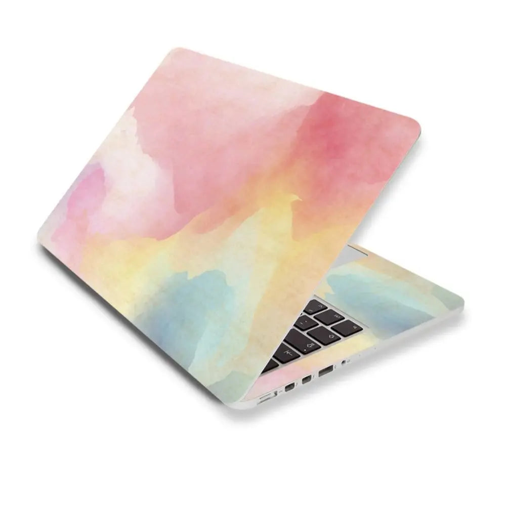 15 inch DIY Laptop Stickers Skins A+C Side Waterproof Laptop Decor Vent Holes PVC for Macbook /HP / Dell / Lenovo / Acer / ASUS