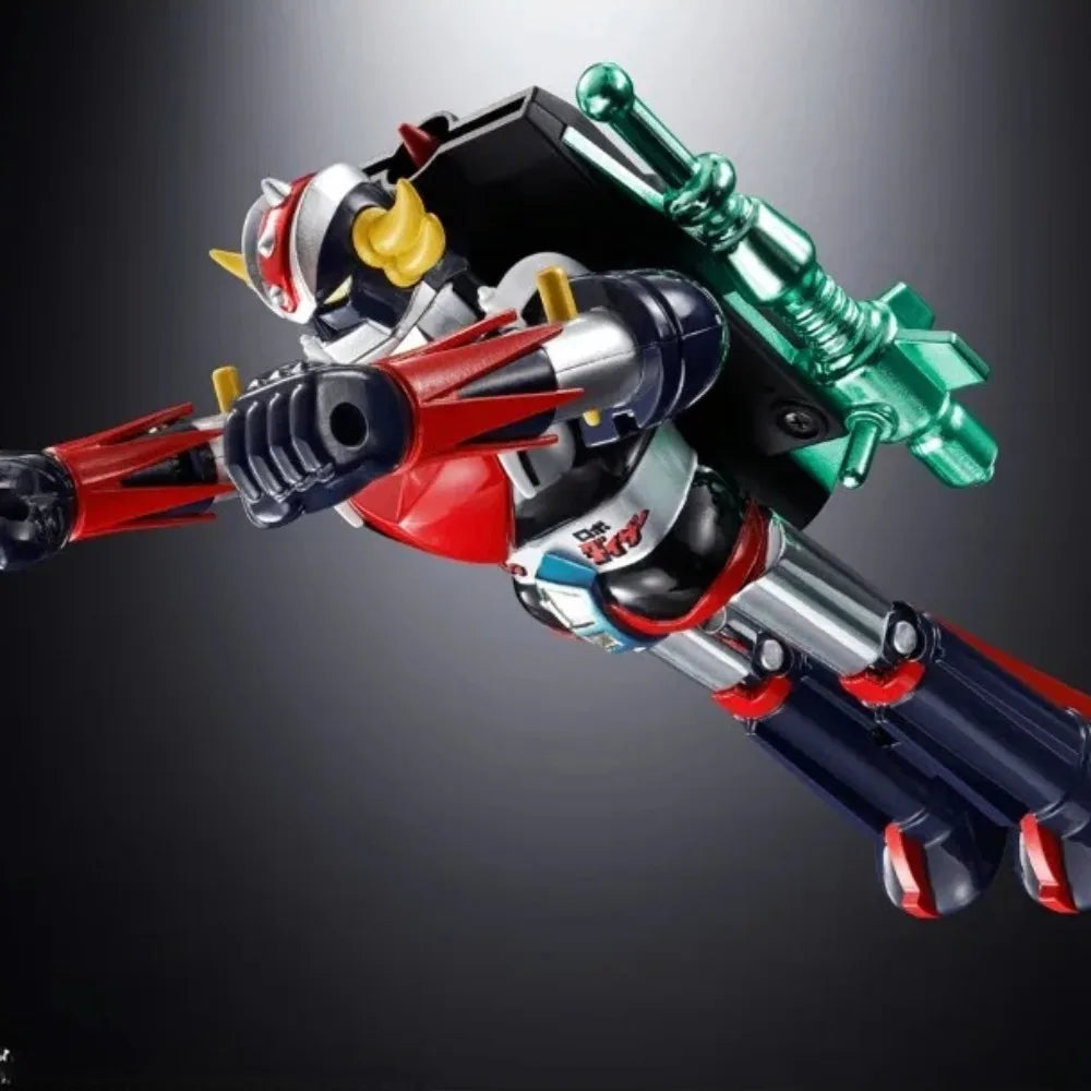 Bandai Echtes CHOGOKIN GRENDIZER &amp; SPAZER UFO SET 1975 Replik Anime Action Figure Sammeln Modell Statue Spielzeug Ornament Geschenk