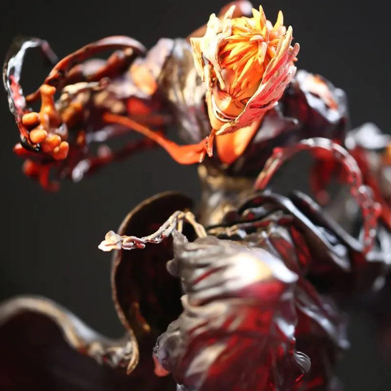 New Sell Well Animation Bleach Kurosaki Ichigo Luminous Gk Doll Hand-Made Model Trend Figure Desktop Ornaments Toy Gift