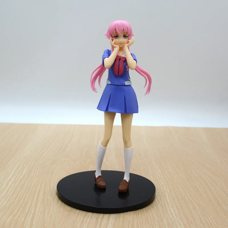 #2316 Mirai Nikki Yuno Gasai Anime Figure Pop Up Parade Future Diary Gasai Yuno Action Figure Collectible Model Doll Toys Gifts