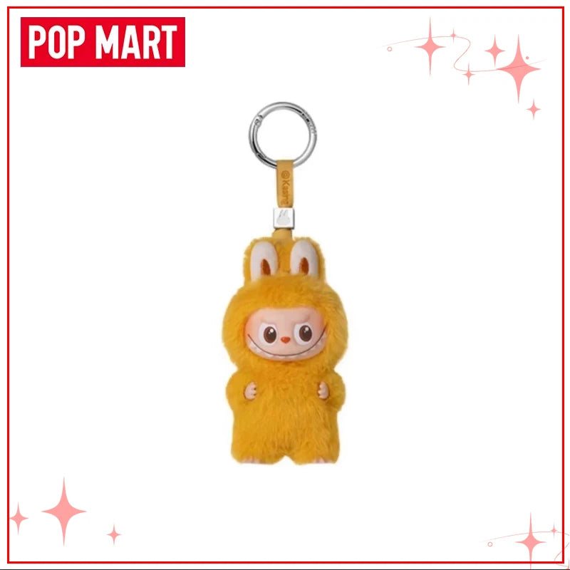 POPMART Чудовищата Лабубу V4 Pin for Love Series Blind Box Vinyl Face Plush Doll Visual Keyring Toy Коледни подаръци