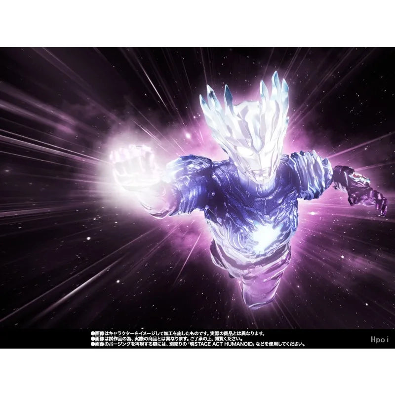 Bandai S.H.Figuarts Ultraman Saga Tamashii Web Limited Action Figure 150mm Movable Collectible Model PVC ABS with Effect Parts