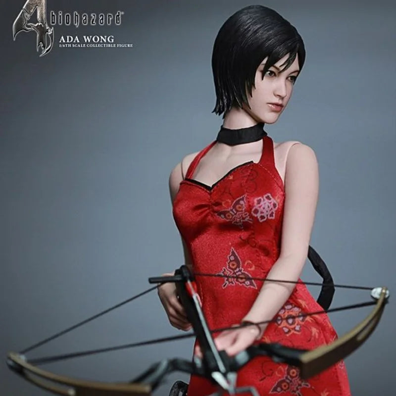 Hottoys Masterpiece Vgm16 1/6th Scale Ada Wong Biohazard Resident Evil 4 Cheongsam Version Action Figure Collectible Model