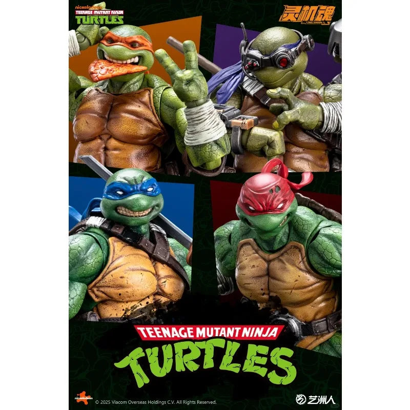 Brand new authentic spirit machine soul original ninja turtle series Raphael anime finished product movable model figurine toy