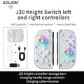 J20 links und rechts Halle joystick split spiel controller JoyCon vibration Halle mechanische taste PC wireless Bluetooth