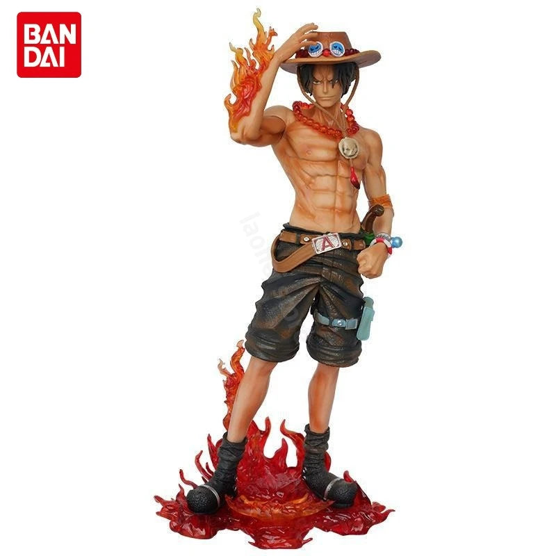 23cm Anime Ace Figure One Piece  Action Figurine PVC Collectible Statue Model Toys Gifts