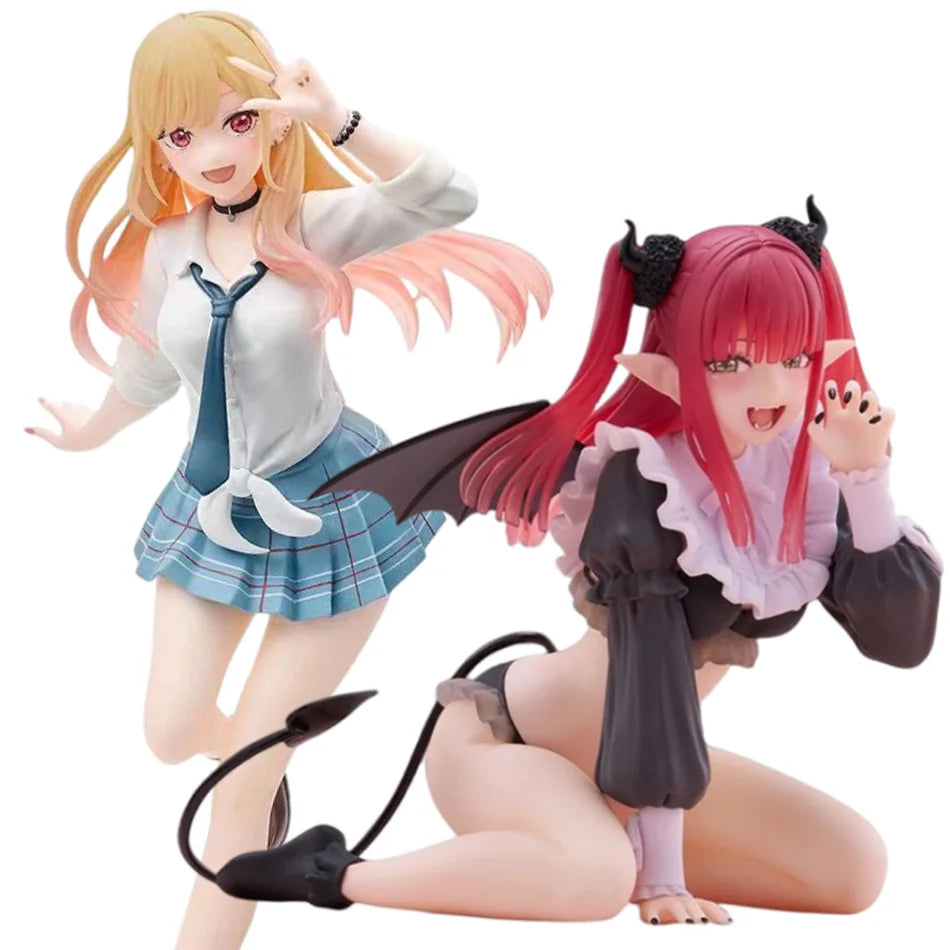 Neue Anime My Dress-Up Darling Kitagawa Marin Liz Desktop Niedliche Schuluniform Modell PVC Actionfigur Sammlerspielzeug Geschenk