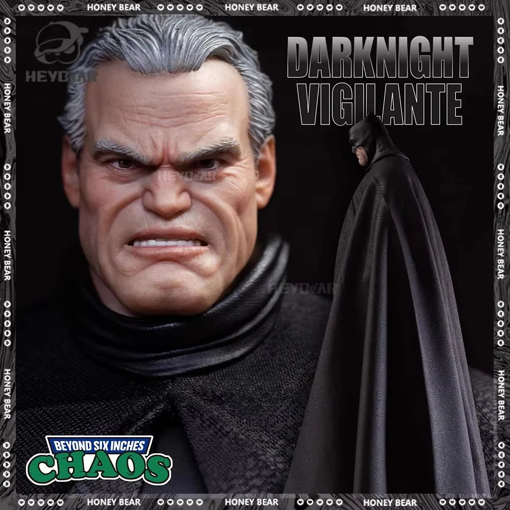 In Stock Chaos Batman Darknight Vigilante Figure Movability Model Toys 1/12 Scale Collectible Figure The Dark Knight Returns