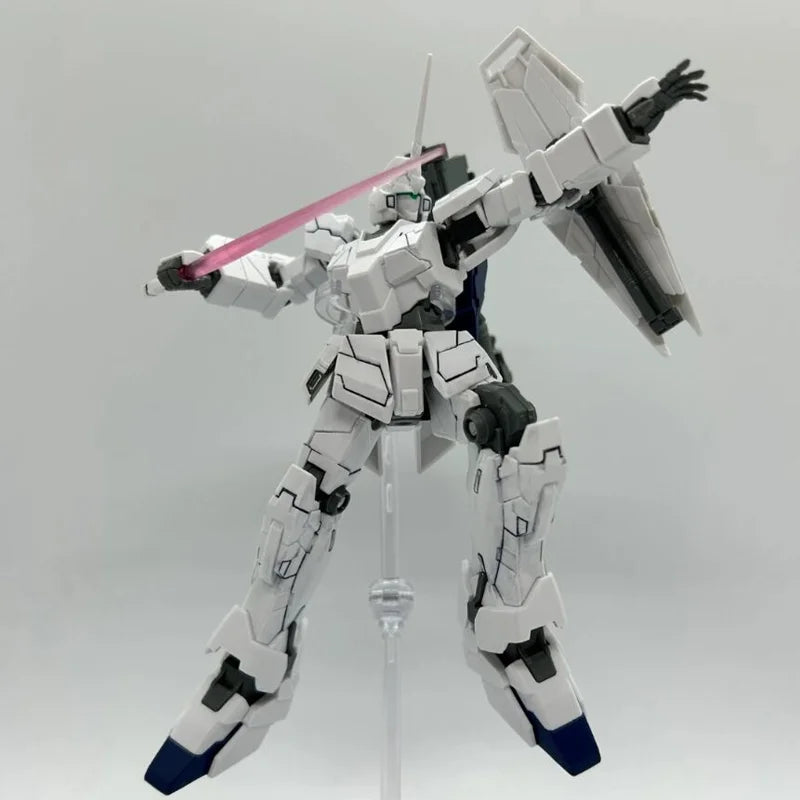 Unicorn HG 1/144 Destruction Mode And Unicorn Mode Mech Assembly Model Kit Action Figures Kids Toy Decoration Gift Collectible