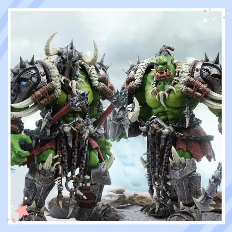 Mithril No.02 Orc Berserker Action Figure 1/10 Scale Poseable Guardian Of The Horde Collectible Model Gift For Collectors