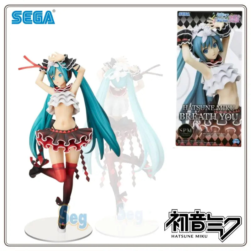 New in Stock Original SEGA MIKU SPM Luminasta Vocaloid Hatsune Miku Anime Action Figure Toys for Kids Gifts Collectible Model