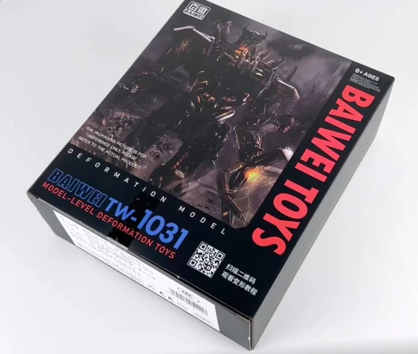 BAIWEI Transformation TW1031 TW-1031 18cm Scourge Rise of the Beasts Movie 7 Studio Series KO SS101 Action Figure Toys