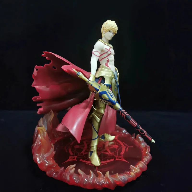 New 26cm Japanese Anime Fate/Grand Order Figures Gilgamesh Pvc Action Figure Toy Adults Collection Model Toy