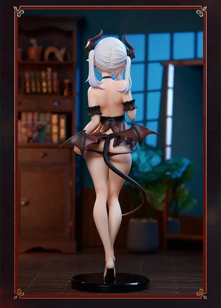 28 см NSFW Insight Little Demon Lilith Nude Girl Tsuishi Eye ver PVC аниме екшън фигурка играчки колекция за възрастни хентай модел