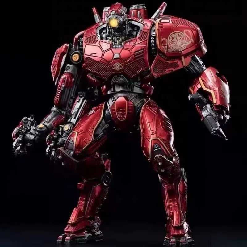 In Stock Ling Jihun Original Pacifics Gipsy Danger Youth Edition 8 Inch 20cm Led  Model Kit Of The Mecha Action Figures