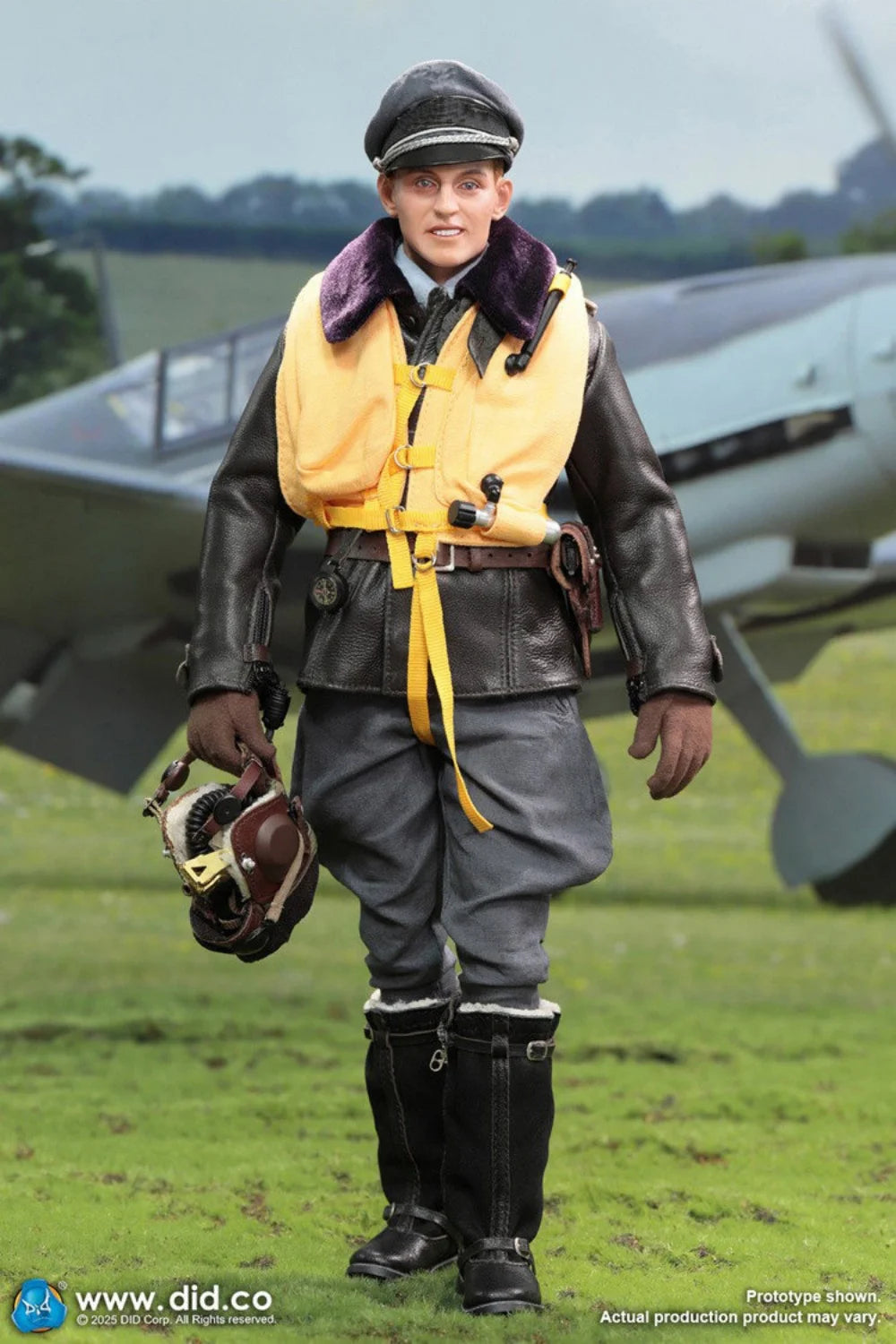 In Stock DID D80190 1/6 Scale German Air Force Ace Pilot Male Soldier Full Set for 12inchs Action Figure Model Toys Gifts