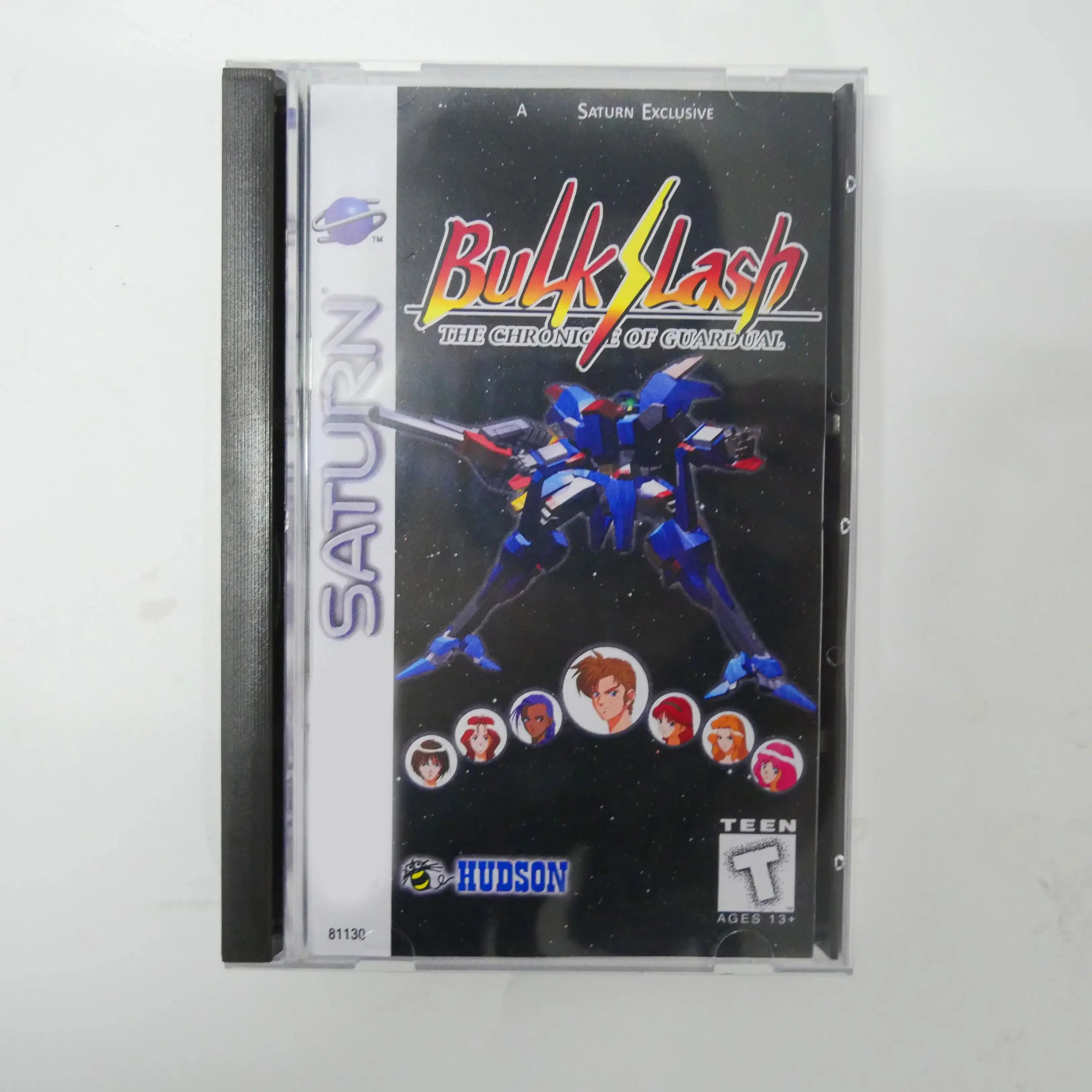 Saturn Copy Disc Game Bulk Slash With Manual Unlock SS Console Game Optical Drive Retro Video Direct Reading Game