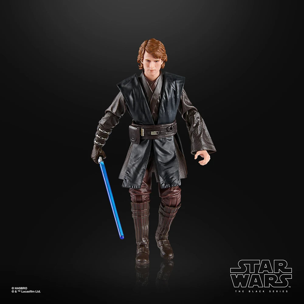 [In-Stock] Hasbro Star Wars The Black Series Anakin Skywalker & Obi-Wan Kenobi 15cm Collectible Action Anime Figure Model Toys