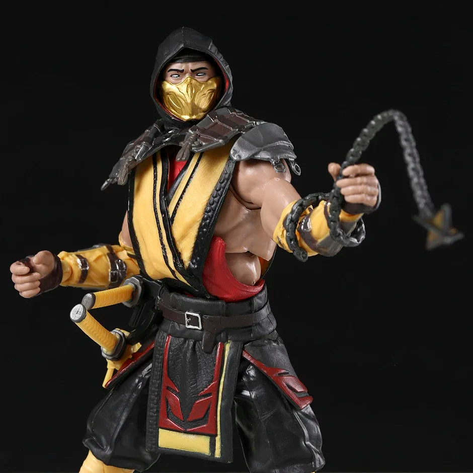 Sub-Zero Scorpion 7 inch Figure Action Figurine PVC Model Decoration Statue Gift Toy