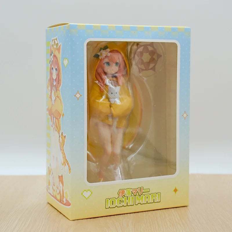 28cm Blue Archive Iochi Mari Anime Figure Yozakura Kirara/Sunaookami Shiroko/Urawa Hanako Action Figure Collectible Model Toys