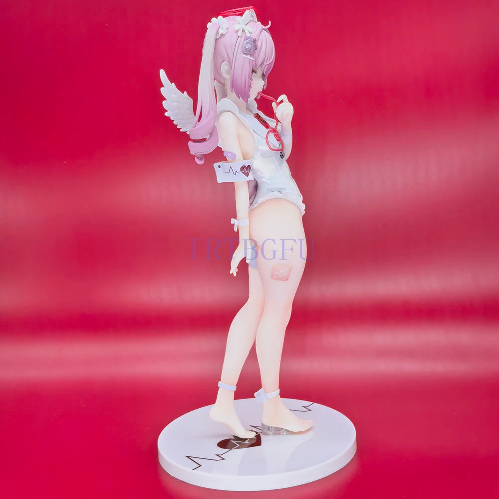 Two Colour Tsukuyomi Riko Trainee Nurse Bibi Buttons 1/6 Girl Toy Chinese Anime PVC Action Figure Toy Game Collection Model Doll