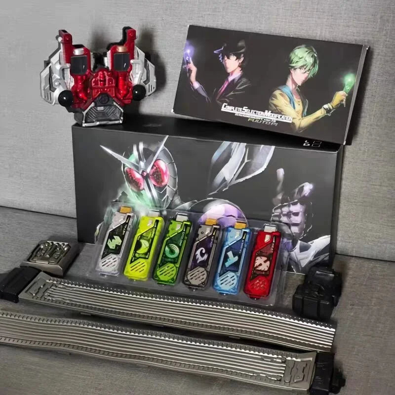 In Stock Kamen Rider Csm 2.0 Double Belt Bgm Dialogue Infrared Linkage Action Figure Classic Collection Gift Series Ornaments