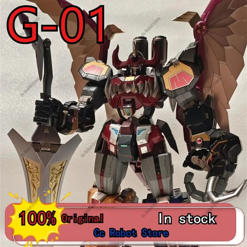 [In Stock] Hot Selling Toy Beast King Model G-01 G01 Great War God Dragon Caesar 'Dinosaur Squadron' Anime Action Figure