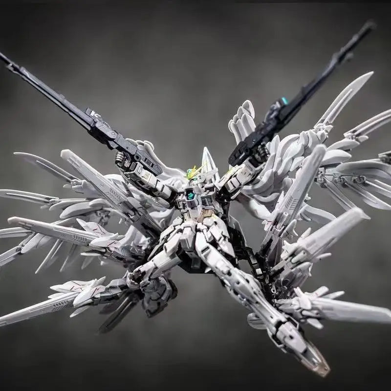 Daban 8827 Wing Zero Snow White In Stock Mg 1/100 Xxxg-00ysw Assembly Model Kit Toy Alloy Skeleton Robot Plastic Gifts