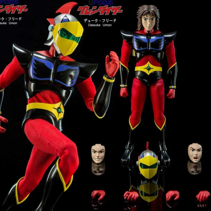 In Stock 22cm Full Set King Arts 1/9 Scale DFS070 Diecast Flexible Daisuke Umon Movable Action Figure Toys for Fans Gifts