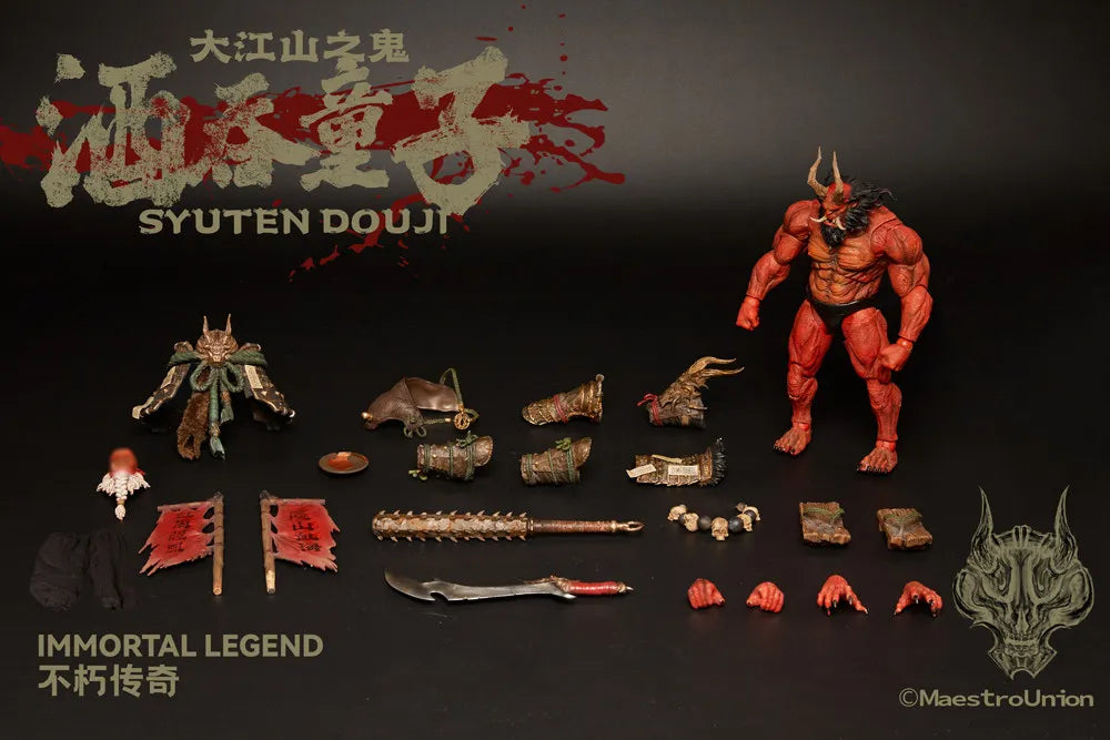 【MT】Original MAESTRO UNION MUIL001 IMMOBTAL LEGEND Syuten Douji 1/12 Action Figure Toy Model Collection