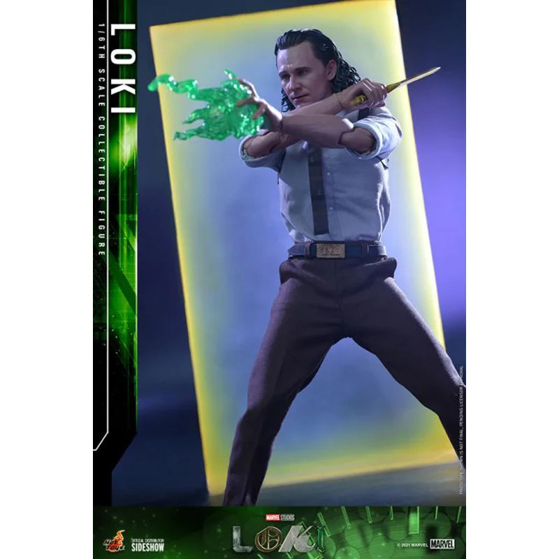 100%Original Hot Toys Loki TMS061 Tom Hiddleston The Time Controller Time Administration In Stock Action Figures Model