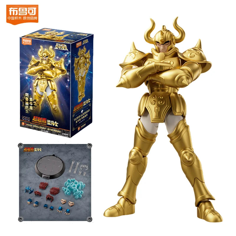 Lokees Златна фигурка на Saint, Saint Seiya, Taurus, Aldebaran, Sagittarius, Aiolo, Pegasus Seiya, дрехи, играчка, колекция, подарък