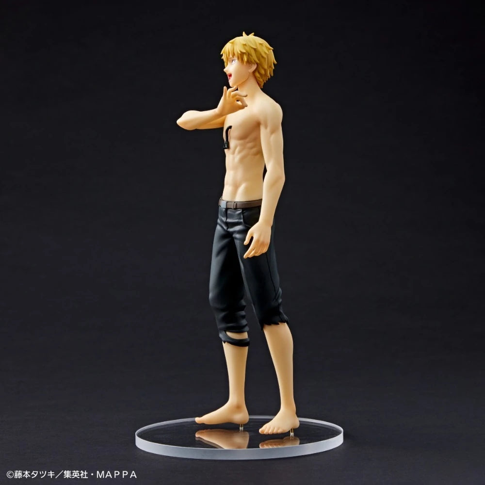 In Stock Taito Original Genuine Anime Chainsaw Man Denji 18cm Collections Model Toys Figure Birthday Gift