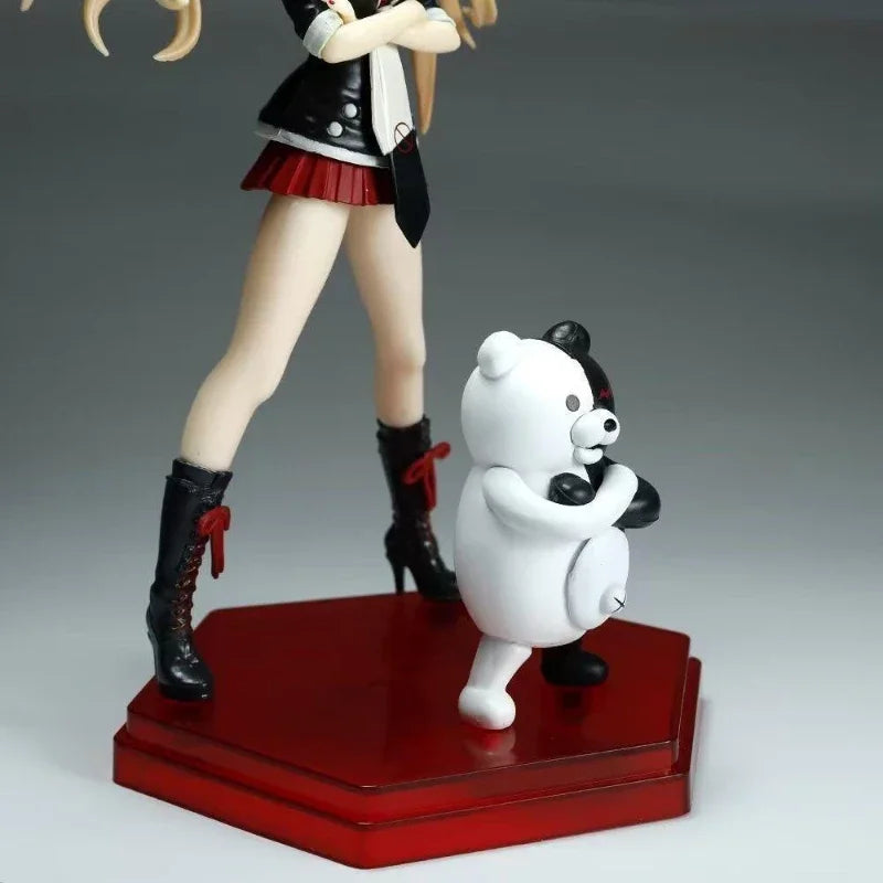 Anime Junko Actionfiguren GK Spiel Enoshima Junko Actionfiguren 18cm PVC Modellsammlung Spielzeug Geburtstag für Kinder Puppengeschenke