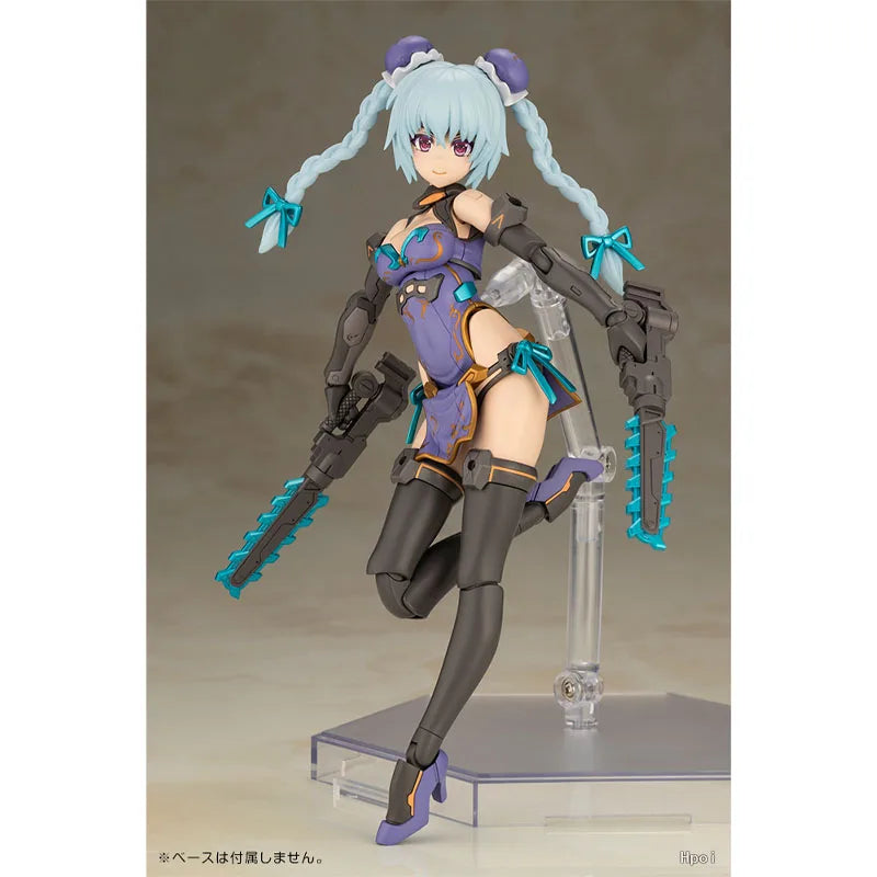 Kotobukiya Frame Arms Girl Model Kit Genuine Hresvelgr Qipao Ver Anime Action Figure Collection Assembly Model Boys Toys Gifts