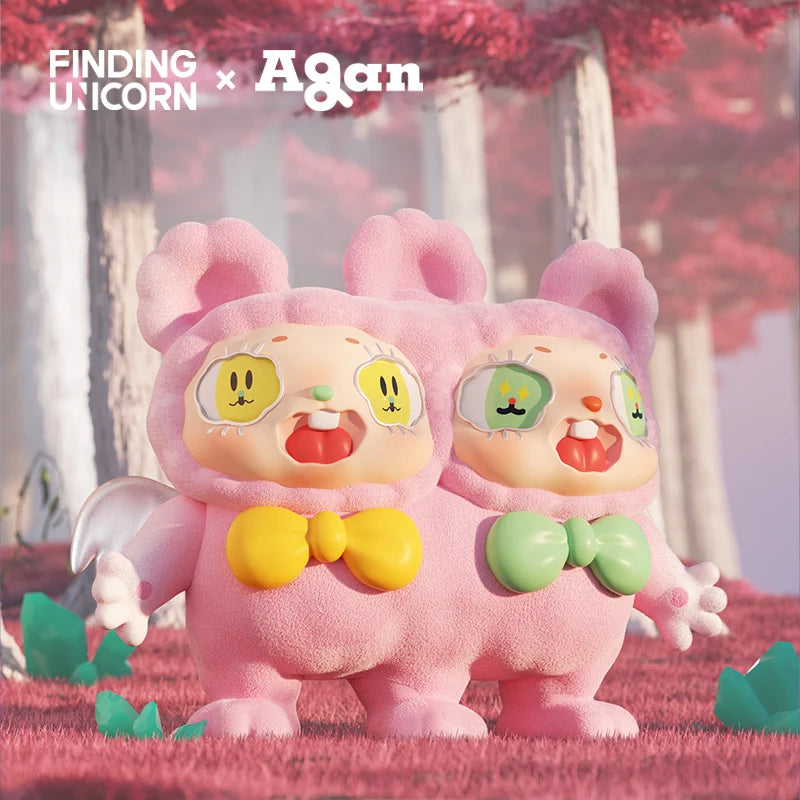 Finding Unicorn AGAN-YEAOHUA Fantasy Plant Series Blind Box Whole Set for 12PCs Mystery Box Action Figures Kawaii Toy Gift