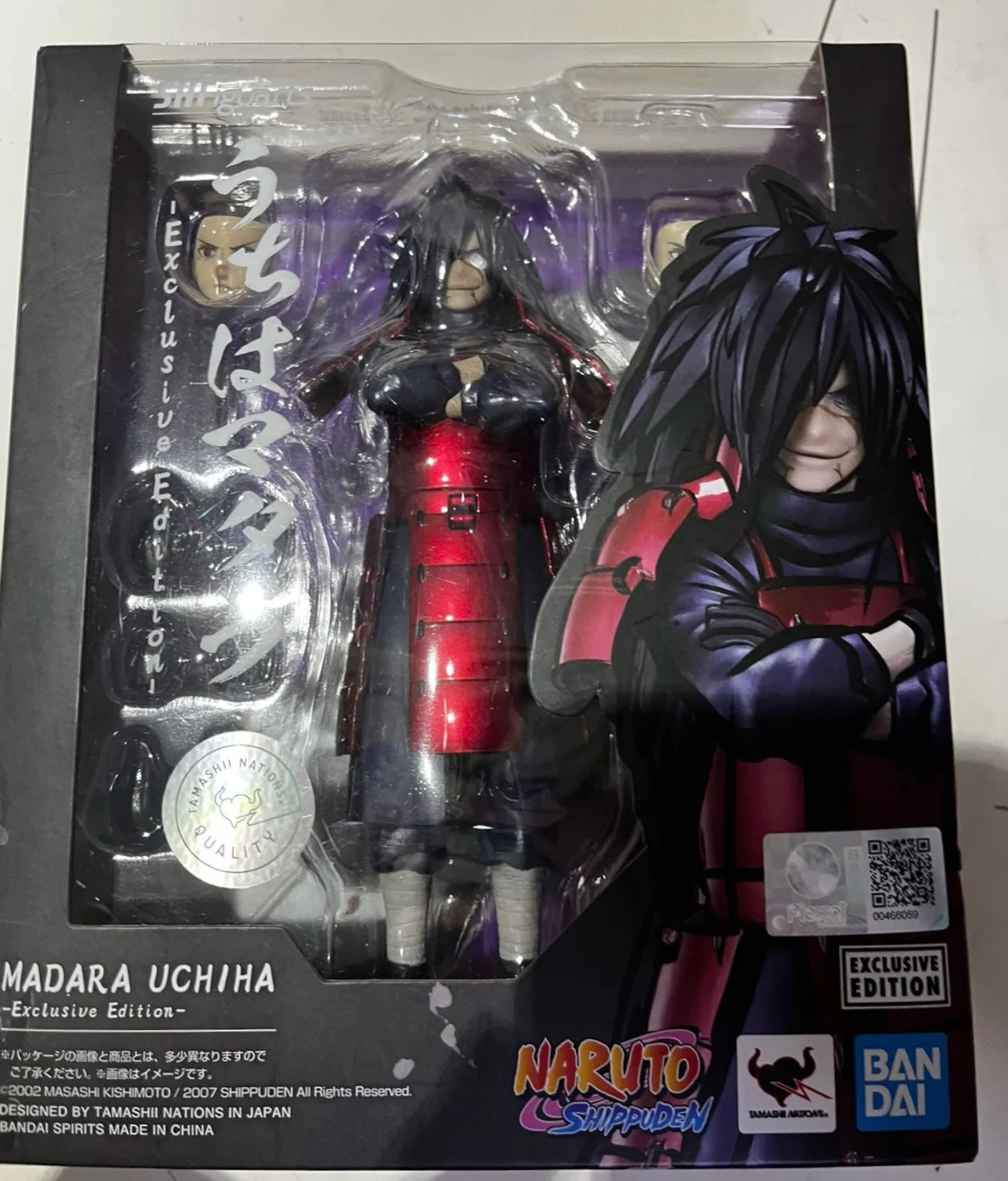In Stock Original BANDAI S.H.Figuarts Naruto Uchiha Madara Exclusive Edition in Stock Anime Action Collection Figures Model Toys