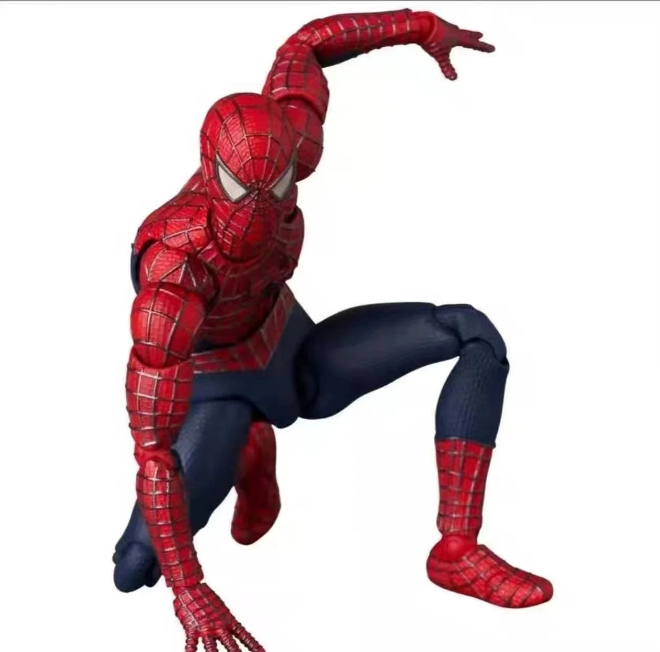 In Stock Medicon Toy Mafex 241 Tobey Maguire Spider Man No Way Home Friendly Action Figure Collectible Toy Gift