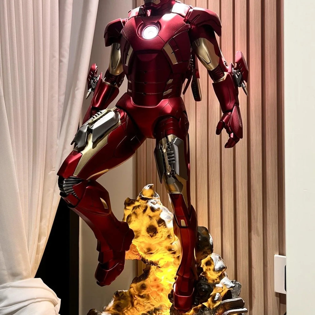 Marvel 1/3 Scale Iron Man MK7 Statue 89CM  High Quality GK Resin Full Body Model  Large Collectible Figure