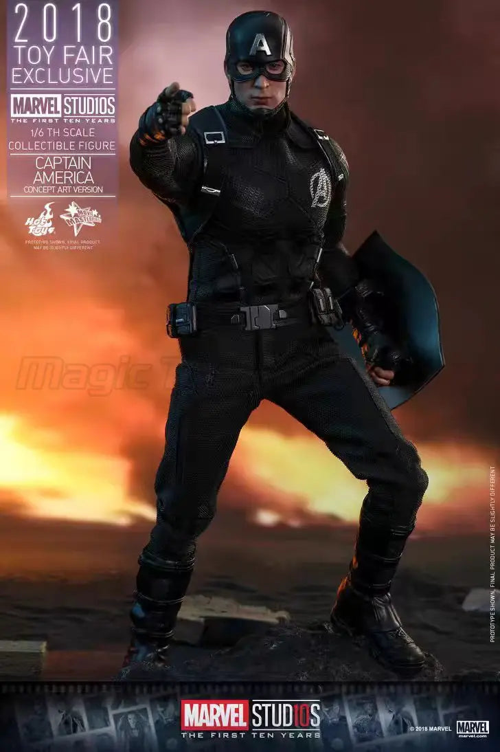 【MT】Hot Toys MMS488 Marvel "Captain America" Captain America (Concept Art Edition) 1:6 Ratio Collection Action Figure